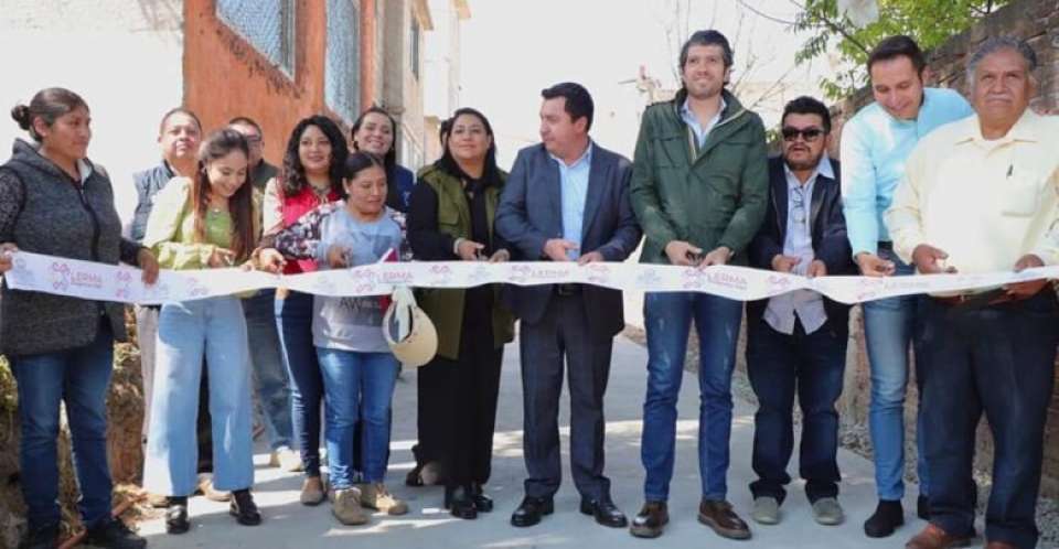 Gobierno de Lerma entrega más obras en beneficio del municipio