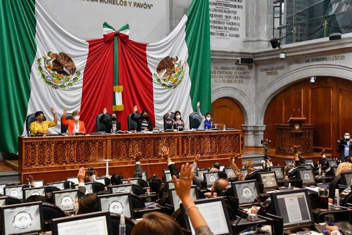 Nombra Legislatura mexiquense a 4 alcaldes sustitutos y a 9 magistrados del TJAEM