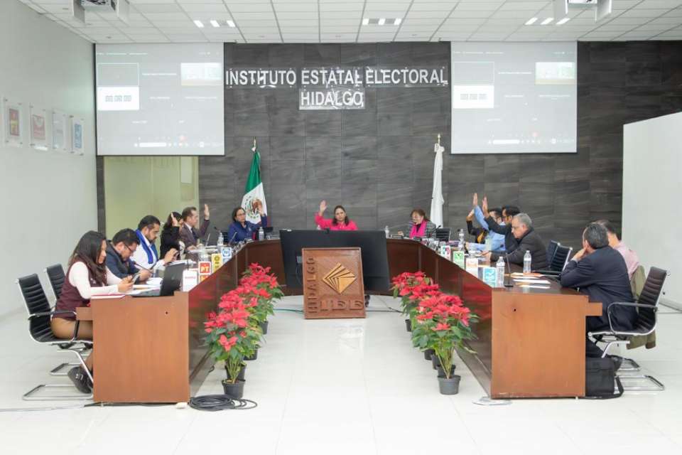 Consejo General del Instituto Estatal Electoral del Estado de Hidalgo. 