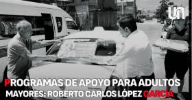 Pensión completa para adultos mayores desde los 60 años: Roberto Carlos López García.