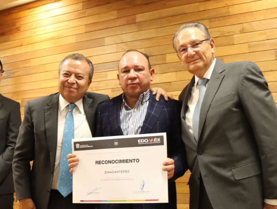 Zinacantepec Recibe Reconocimiento Guía Consultiva de Desempeño Municipal 2023