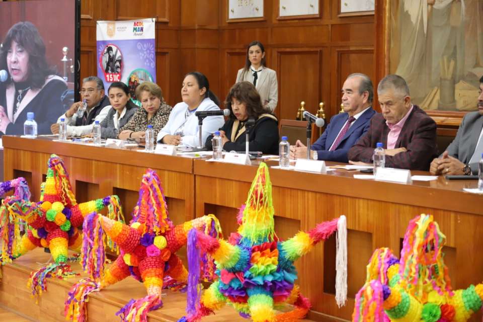Feria Internacional de la Piñata 2022, extraordinario evento que fomenta tradiciones y costumbres de Acolman: Rosario Elizalde