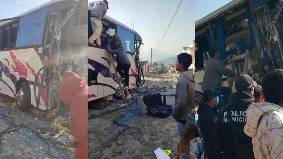 Asciende a 21 el número de personas fallecidas por accidente de autobús en Joquicingo