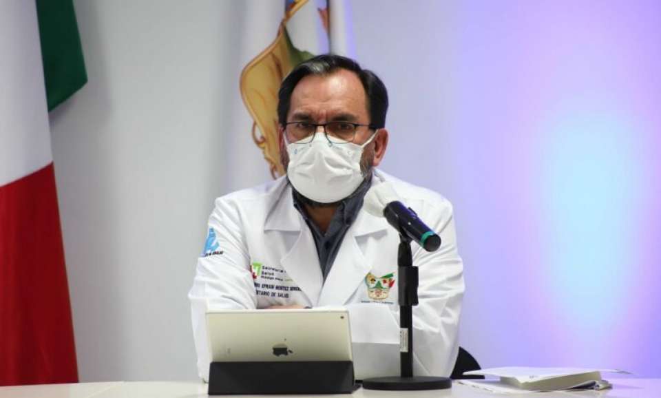 Alejandro Benítez Herrera, secretario de salud en Hidalgo.