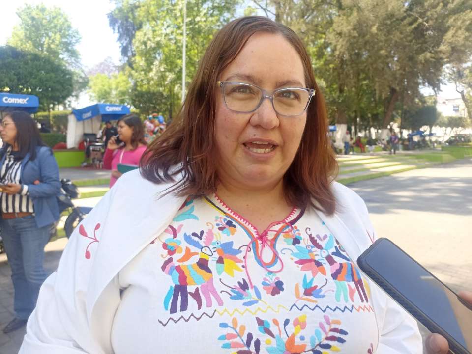 Tania Meza Escorza, secretaria de Cultura en Hidalgo.
