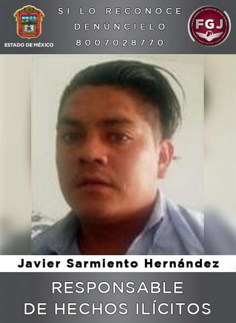 Condenan a 55 años de prisión a individuo acusado de un homicidio en Chimalhuacán