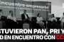 La coalición PRI-PAN-PRD participó en el Encuentro empresarial del CCEEM