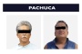 Policía Violeta detiene a dos hombres por violencia de género en Pachuca